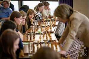 Lily Schirmbeck beim internationalen Schachfestival Prag 2026. Das "Prague International Chess Festival 2026" fand vom 25. Februar bis zum 6. März 2026 statt. Foto: Markus Schirmbeck