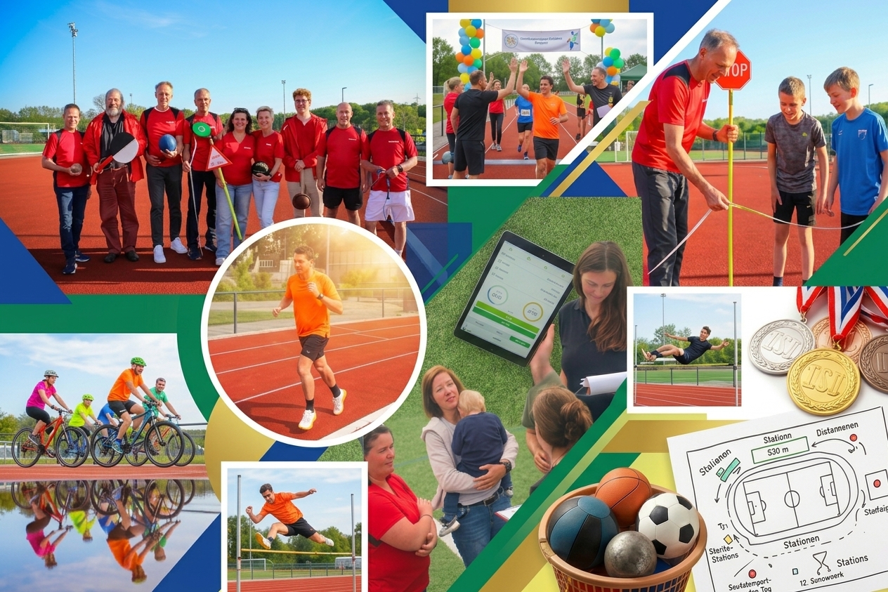 Mehr über den Artikel erfahren Sonne, Spontanstart & starke Leistungen: Das war der Sportabzeichentag 2026!